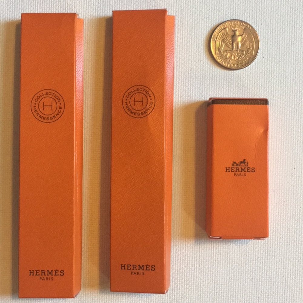 Hermès Empty Fragrance Sample Boxes